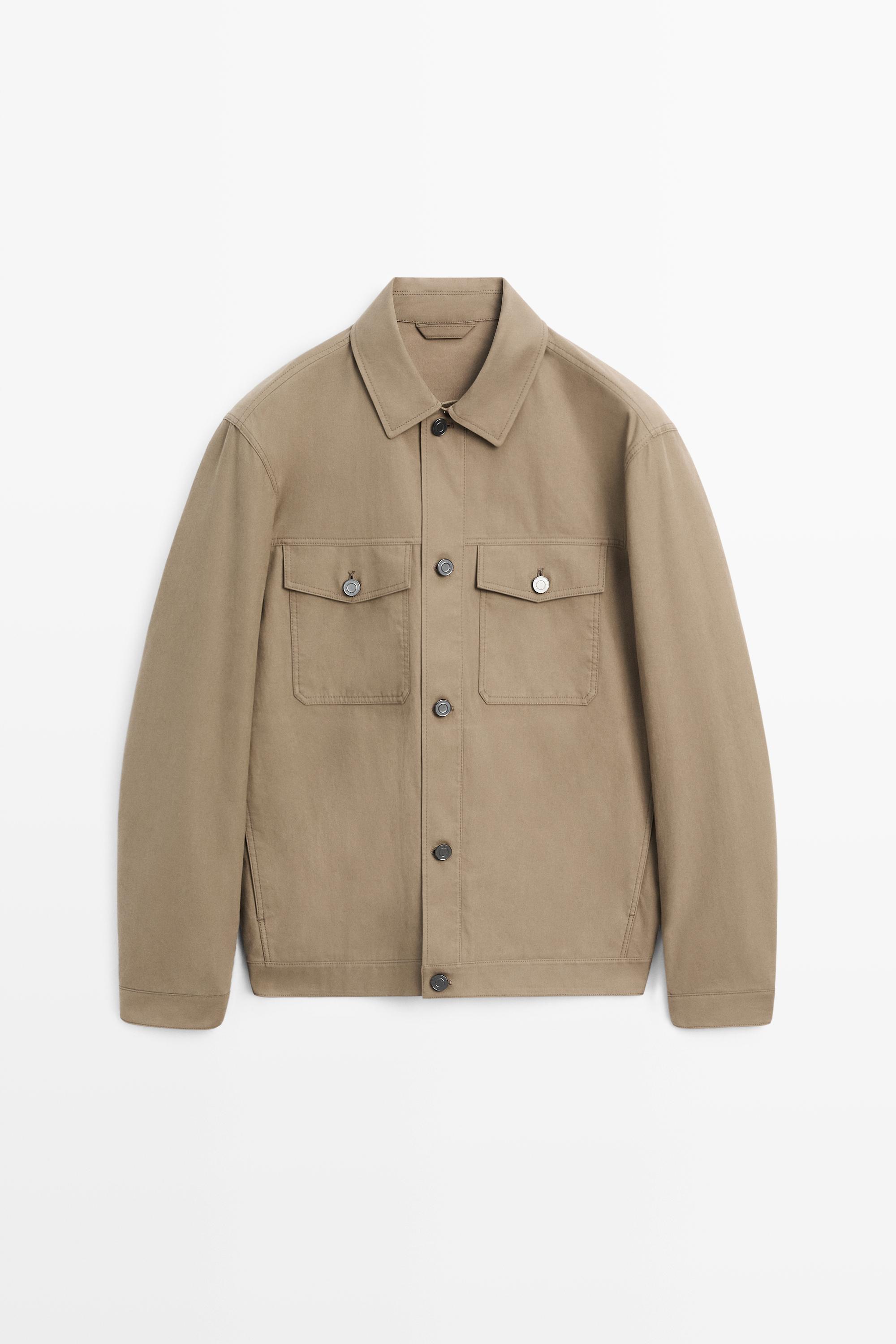 Double pocket trucker jacket
